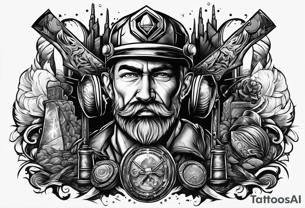 Mine, Miner tattoo idea