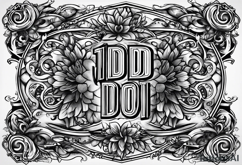 “I’d do it” written in cursive tattoo idea