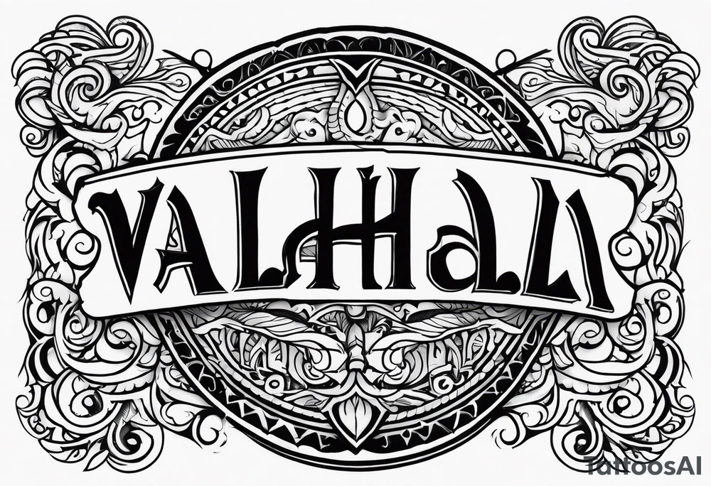 Valhalla tattoo idea