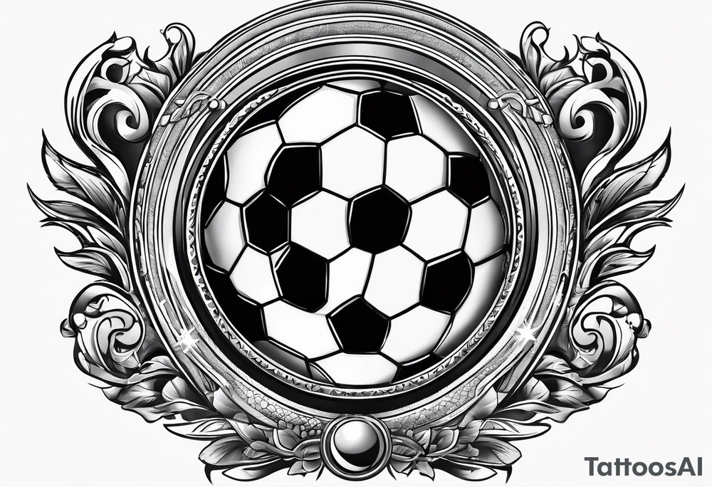 Football teamgeist tattoo idea