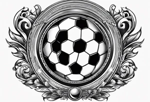 Football teamgeist tattoo idea