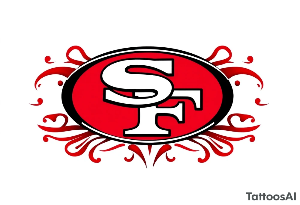 49ers logo tattoo idea