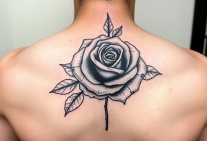 Rose tattoo idea