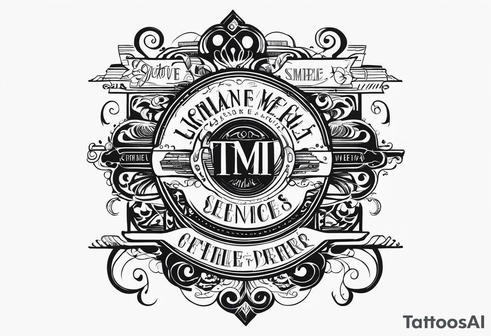 Citation avec deux écritures différentes tattoo idea