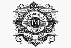 Citation avec deux écritures différentes tattoo idea