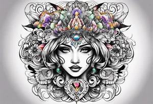 Skye name fonts tattoo idea