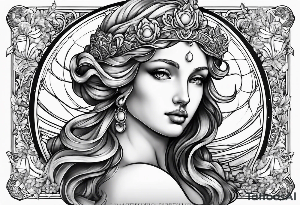 Venus the goddess tattoo idea