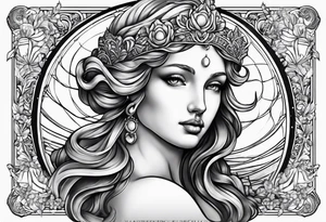 Venus the goddess tattoo idea