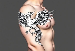 Phoenix tattoo idea