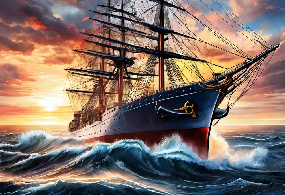 United States Navy tattoo idea