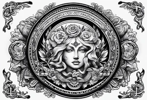 US Coin tattoo idea