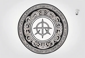 Ancient greek symbol tattoo tattoo idea
