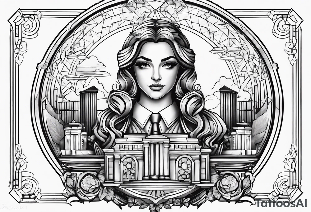 Lawyer tattoo idea