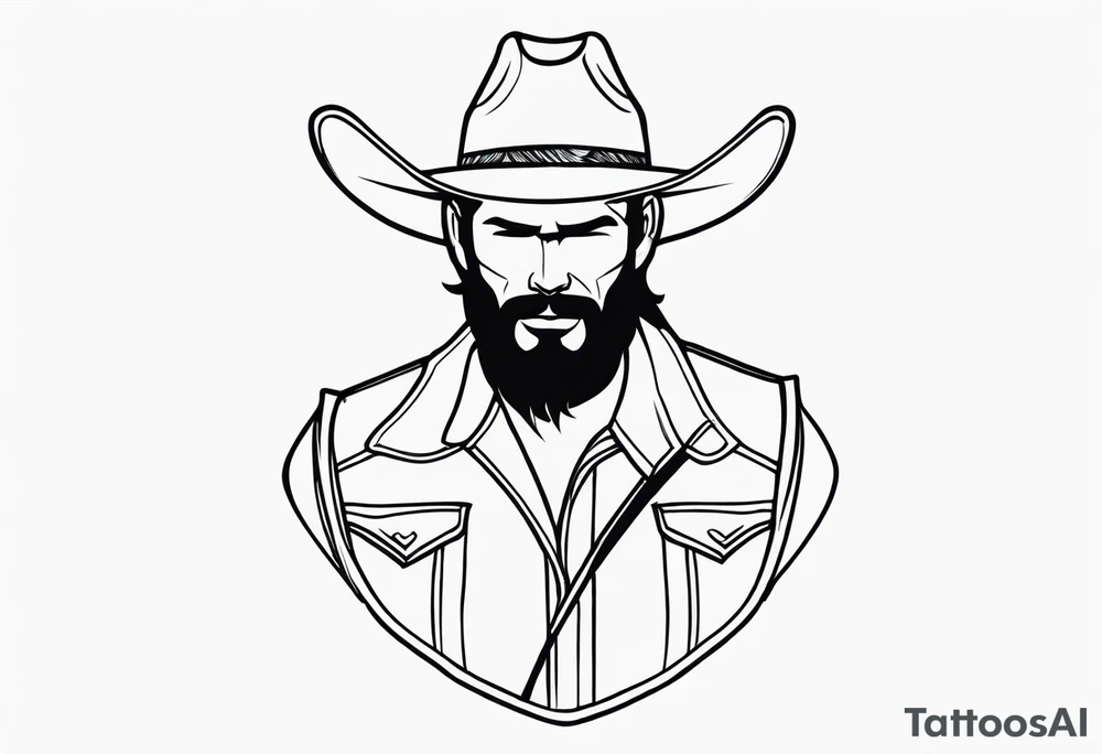 COWBOY tattoo idea