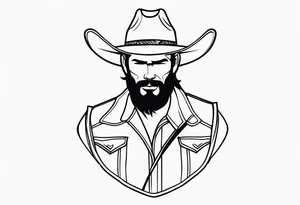 COWBOY tattoo idea