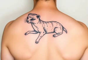 Weasel tattoo idea
