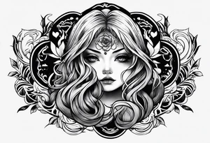 tomie horror forearm tattoo tattoo idea