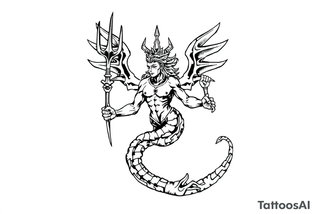 Atlantis tattoo idea