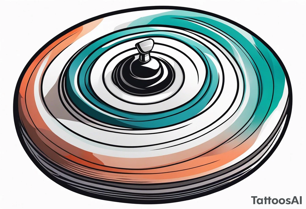 Curling stone l tattoo idea