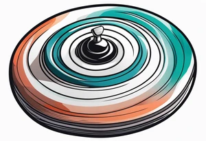 Curling stone l tattoo idea