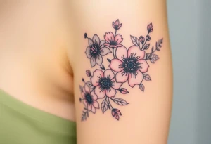 Quotes , paintbrus, flowers tattoo idea