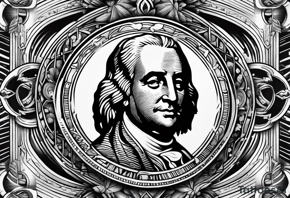 Dollar and money tattoo idea