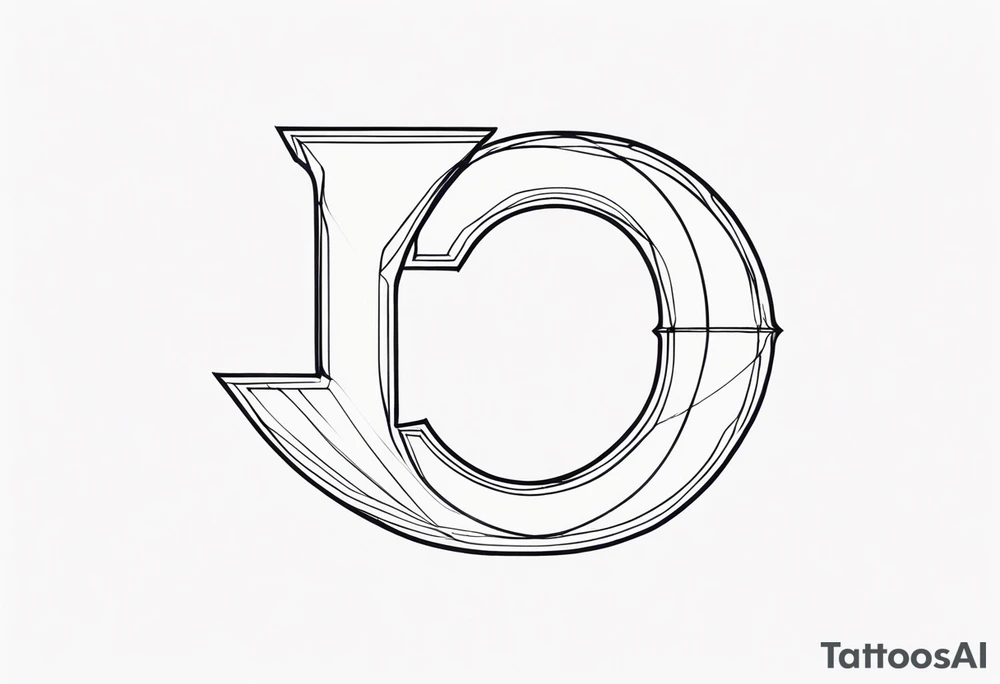 letter c tattoo idea