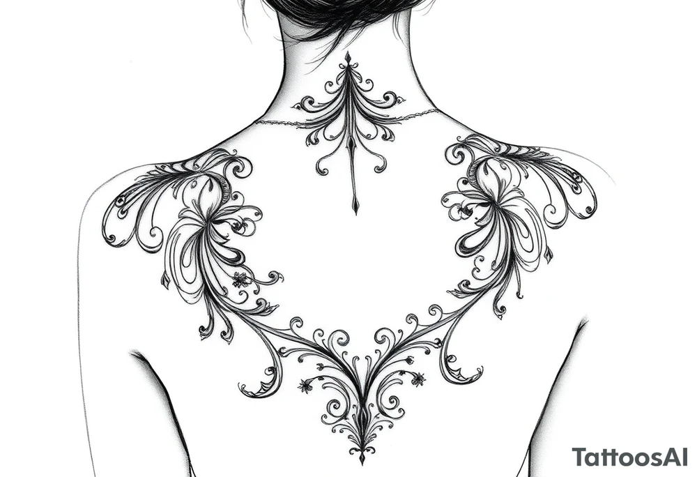 sexy slutty 
woman tattoo idea