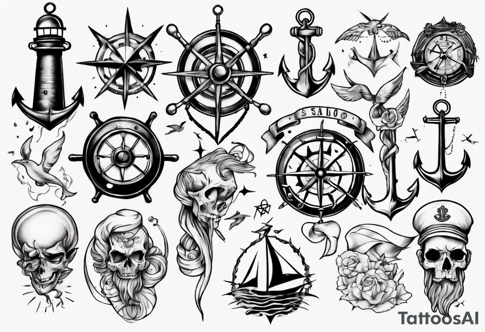 sailor tattoo idea