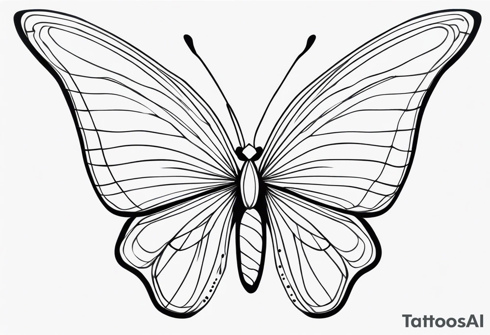 Butterfly tattoo idea