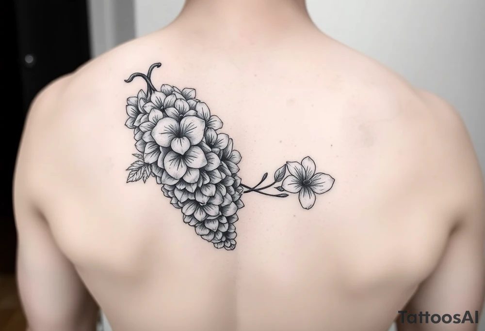 Lilacs and cocaine tattoo idea