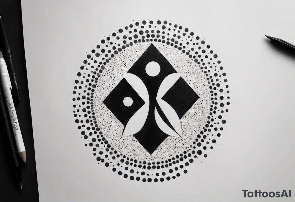 Gemini symbol tattoo idea