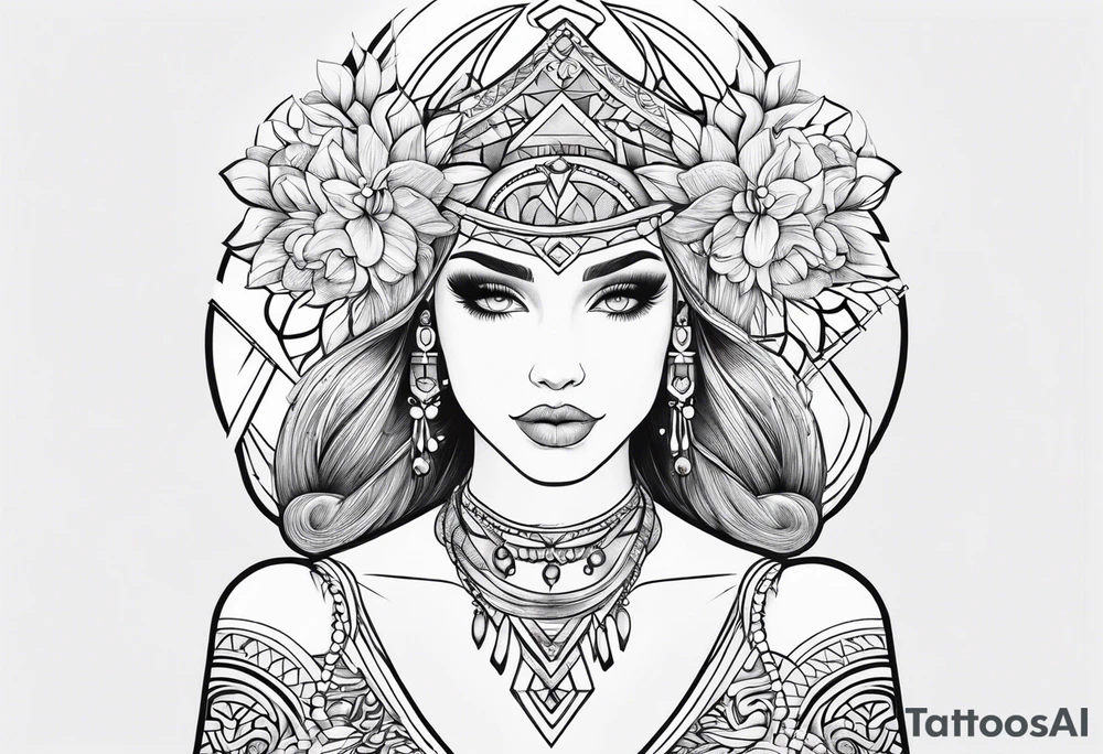 Felicity Aries Dubbo tattoo idea