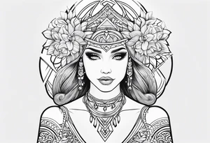Felicity Aries Dubbo tattoo idea