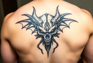 Evil tattoo idea