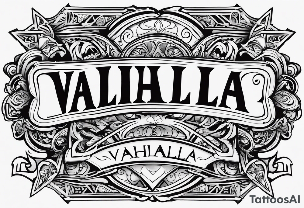 Valhalla tattoo idea