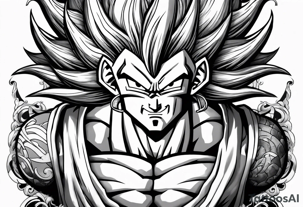 dragonball z tattoo idea