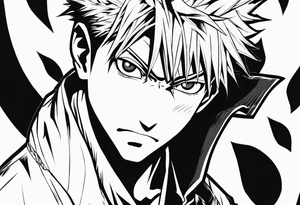 itadori jujutsu kaisen tattoo idea