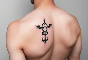 lilith symbol of female power
minimalist
abstract no faces drawn. symbols of feminine signs
on thigh tattoo idea