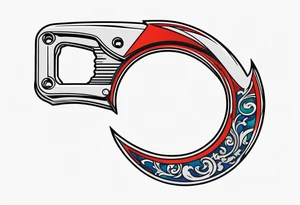 crescent adjustable wrench tattoo idea