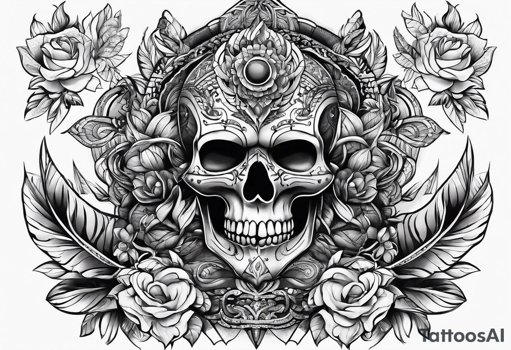 Mictlantecuhtle tattoo idea