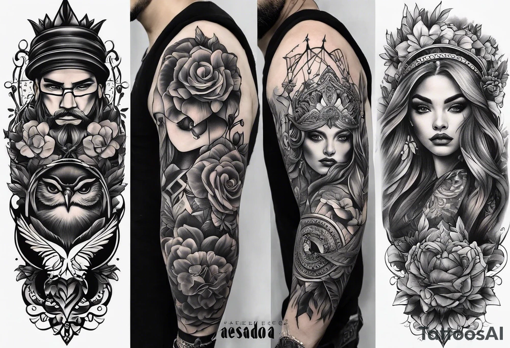 baseada na série ou no livro “pessoas normais”, envolvendo os principais personagens tattoo idea