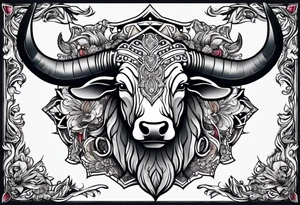 Cancer Taurus tattoo idea