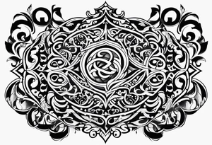 “Prince Ali” in arabic symbols tattoo idea