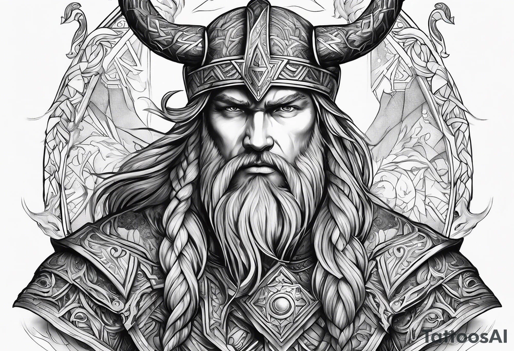 norse mythology tattoo idea