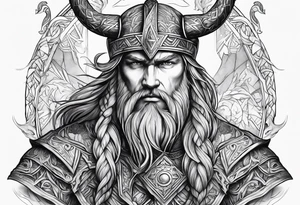 norse mythology tattoo idea