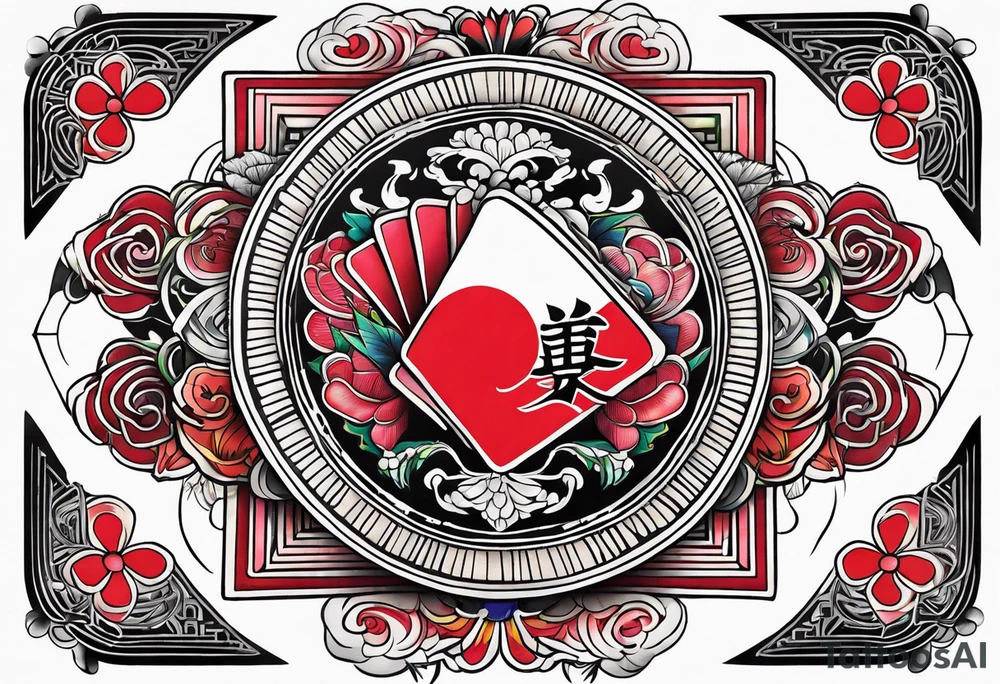 casino tattoo idea