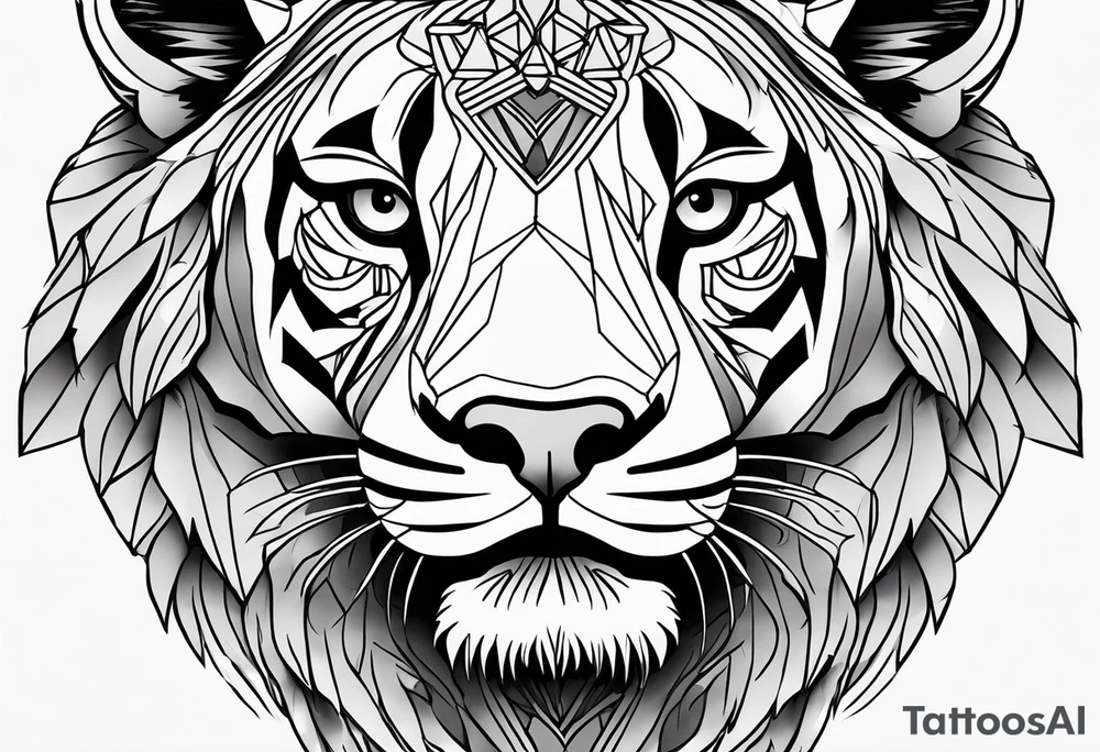 Pain, animal tattoo idea