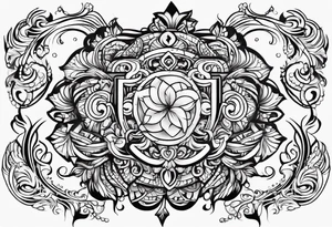 Love, source, abundance, Gemini symbol tattoo idea