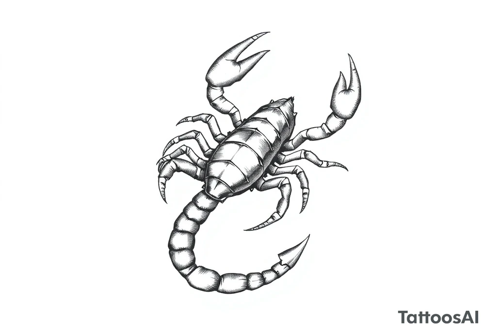 Scorpion tattoo idea